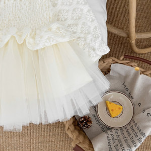Robe de princesse en dentelle d'été pour bébé fille d'un an, fine, pour célébration du centième jour et banquet - Product Image 4