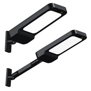 Năng lượng mặt trời dẫn đèn tường đèn pha ngoài trời Đèn năng lượng mặt trời với điều chỉnh cực cảm biến chuyển động cho vườn ngoài trời - Product Image 1