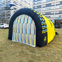 Tente tunnel gonflable géante et durable pour événements extérieurs, garages de fête, salons professionnels - Vente chaude directe usine