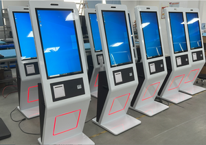 レストラン向けホットセール注文受付セルフサービス決済フロアスタンド壁掛けタッチキオスクAndroid QRオールインワン機器 - Product Image 2