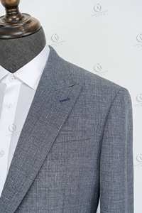 <span class=keywords><strong>Precio</strong></span> barato acolchado diseñado trajes de los hombres chaqueta casual gris de alta calidad trajes de los hombres blazer slim fit <span class=keywords><strong>traje</strong></span> chaqueta para los hombres - Product Image 5