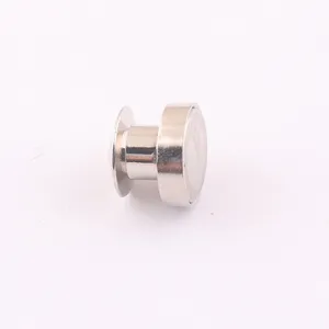 New Arrival Brass Lapel Locking Pin Back With Magnet For Curtain