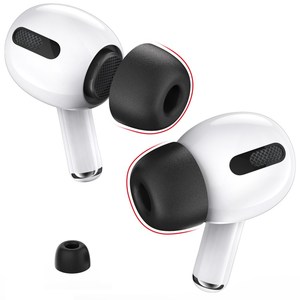 WG28 1 paire d'embouts d'écouteurs étanches taille S pour <span class=keywords><strong>Apple</strong></span> <span class=keywords><strong>AirPods</strong></span> Pro 2 embouts d'écouteurs Bluetooth en mousse à mémoire de rechange - Product Image 2