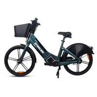 Sistema de Bicicletas Eléctricas Compartidas con Código QR, Tarjeta SIM, API, Alquiler, Cerradura Inteligente IOT, Bicicleta Eléctrica H2, Bicicleta de Hidrógeno con Celda de Combustible