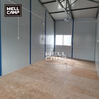 WELLCAMP Bâtiment Modulaire Préfabriqué Économique en Acier, Bureau, Dortoir, Maison Type K, Solution de Construction de Logement Conteneurisé