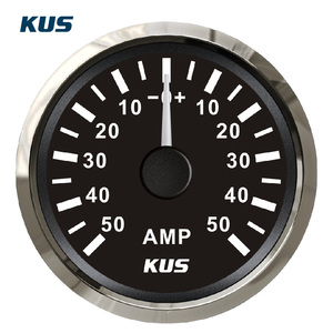 เกจวัดกระแสไฟฟ้า KUS SEA-V ซีรีส์ 52 มม. สำหรับยานยนต์ 12V/24V สำหรับเรือทั่วไป - Product Image 2