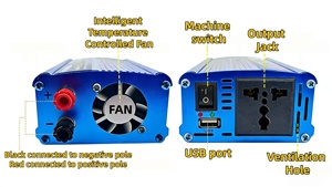 เครื่องแปลงไฟรถยนต์อัจฉริยะ 12V-24V เป็น 220V สำหรับใช้งานกลางแจ้ง คุณภาพดี ราคาส่ง - Product Image 3