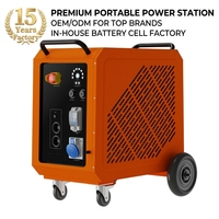 Station d'alimentation portable Boltpower 18000W 5120Wh LiFePO4, générateur solaire étanche IP66, onde sinusoïdale pure, batterie externe pour le camping