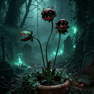 Estaca de Jardín de Hierro Más Vendida para Plantas Carnívoras, Adorno Decorativo para Exteriores de Estilo Europeo-Americano - Product Image 2