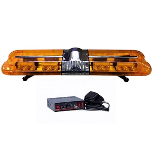 Barra Luminosa LED Ambra Gialla da 260W a Dimensione Intera, 12V DC, per Carri Attrezzi, Vigili del Fuoco, Veicoli per la Raccolta dei Rifiuti - Product Image 2
