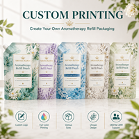 Sachet de recharge pour diffuseur, emballage liquide anti-fuite pour produits d'aromathérapie et de soins personnels à domicile