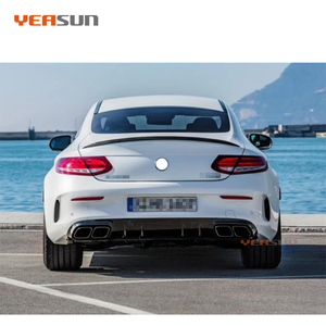 Kit de carrosserie de mise à niveau du pare-chocs avant et arrière W205 C63 pour <span class=keywords><strong>Mercedes</strong></span> Benz <span class=keywords><strong>C</strong></span> coupé class 2014 2015 2017 2018 2019 - Product Image 3