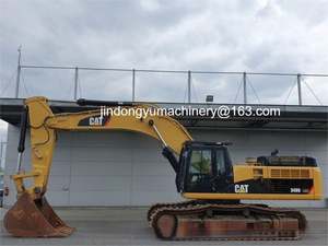 Excavatrice d'occasion de grande qualité à bas prix, certifiée EPA et CE, moteur d'origine CAT 349D, haute performance, faible nombre d'heures de travail - Product Image 4