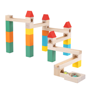 Blocs <span class=keywords><strong>de</strong></span> <span class=keywords><strong>Construction</strong></span> <span class=keywords><strong>de</strong></span> piste <span class=keywords><strong>de</strong></span> billes pour enfants, jouets perles <span class=keywords><strong>de</strong></span> verre, course <span class=keywords><strong>de</strong></span> marbre, blocs à assembler, course en <span class=keywords><strong>bois</strong></span>, pièces - Product Image 2