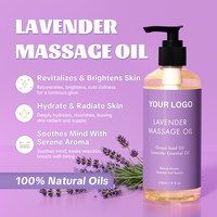 Huile de massage à la lavande végétale OEM/ODM, huiles naturelles, nutrition profonde, riches en antioxydants, qualité cosmétique, légère