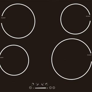 Estufa Radiante de Alta Potencia para Encimera, 4 Quemadores, Cocina Infrarroja Radiante de 6KW - Product Image 2