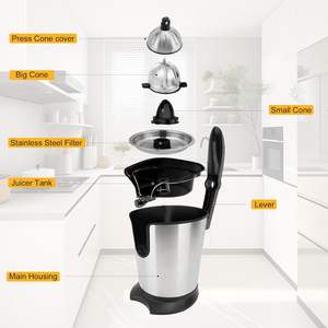 Extracteur de jus de citron et d'agrumes électrique entièrement automatique pour la cuisine domestique - Product Image 5