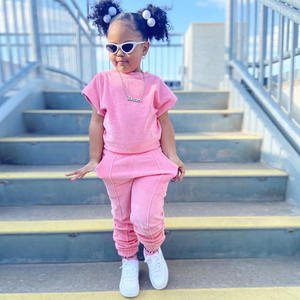 Ensembles 2 pièces unis pour tout-petits, personnalisés, pour l'extérieur, vente en gros, vêtements vierges pour bébés, ensembles de vêtements pour enfants - Product Image 4