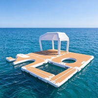 Plateforme aquatique gonflable personnalisée Aqua Ocean, plateforme de baignade gonflable, quai gonflable