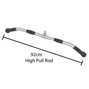 Multi Functional Cable Machine Accessories Set Lat <strong>Pull</strong> Down Bar <strong>Tricep</strong> <strong>Rope</strong> D Handles for Gym Strength Workout - Product Image 3