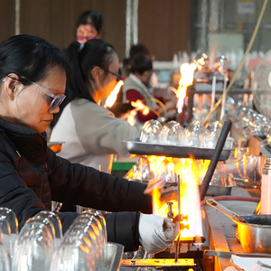 Hot bán tùy chỉnh trong suốt sáng tạo cao Borosilicate Glass uống cup - Product Image 5