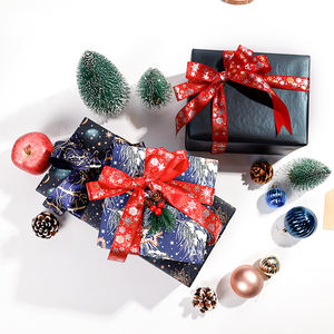 New Design Christmas Gift Wrapping Foil <b>Paper</b> 43*300 cm 3 Roll a Set Foil Wrap <b>Paper</b> <b>Packing</b> - Product Image 1