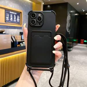 <span class=keywords><strong>Coque</strong></span> de téléphone souple à la mode à la mode pour <span class=keywords><strong>iPhone</strong></span> 16 15 14 <span class=keywords><strong>13</strong></span> 15 <span class=keywords><strong>Pro</strong></span> <span class=keywords><strong>Max</strong></span> <span class=keywords><strong>avec</strong></span> corde suspendue <span class=keywords><strong>coque</strong></span> de téléphone portable couleur TPU souple - Product Image 5