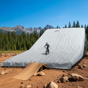 Rampa gonflable de 20 pieds pour VTT et BMX, airbag commercial d'extérieur pour le cyclisme et les sports d'action - Product Image 1