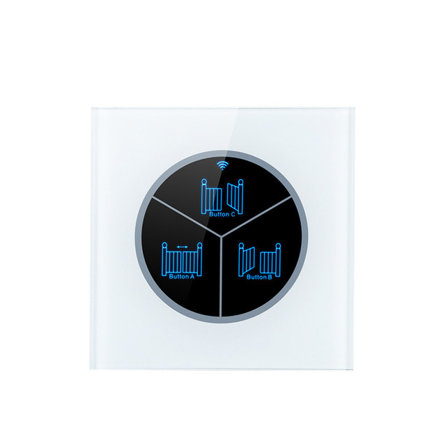 LEDEAST LT3X  WiFi Smart Switch Touch Tempered Glass Panel Remote Control Garage Door Switch Light Switch
