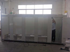TOPPRE modüler prefabrik ayrılabilir kamu duş kabini tuvalet açık mobil tuvaletler Wc banyo lüks taşınabilir tuvalet satılık - Product Image 6