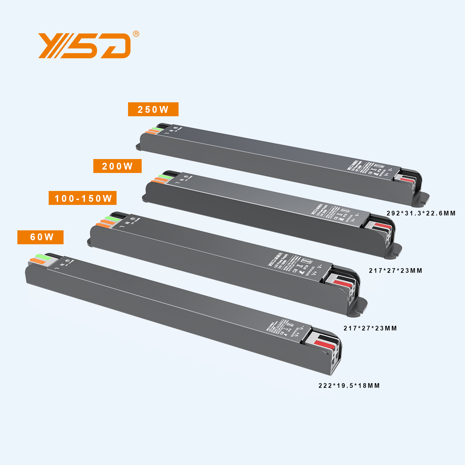 Ультратонкий светодиодный импульсный источник питания Dc12v 24v 48V 5A 8.3A 10A световые трансформаторы 100W AC100-264V привод для светодиодных лент