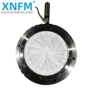 Mẫu có sẵn đầy đủ cổng khí nén Iris Van hướng dẫn sử dụng điện dọc trọng lực dòng chảy OEM mặt bích Chủ Đề tiêu chuẩn cơ hoành - Product Image 2