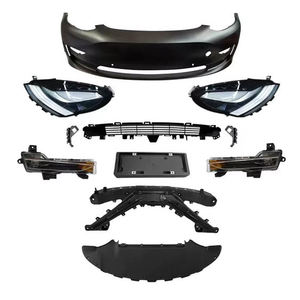 Ensemble complet de pare-chocs avant et arrière LinTech pour <span class=keywords><strong>Tesla</strong></span> <span class=keywords><strong>Model</strong></span> 3, kit carrosserie de remplacement compatible OEM, fournisseur d'usine en gros - Product Image 1