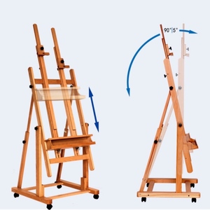 <span class=keywords><strong>Chevalet</strong></span> de studio en bois de maître d'artiste professionnel de haute qualité pour le <span class=keywords><strong>dessin</strong></span> et la peinture - Product Image 6