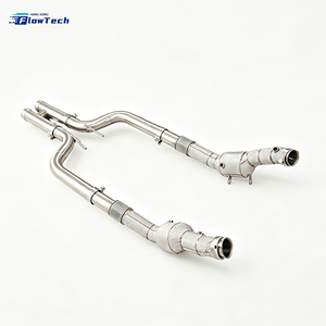 ท่อลงสแตนเลส 304 คุณภาพสูงสำหรับ Mercedes W222 S300 S350 S400 S450 S500 3.0T 4.7T V8 200 เซลล์ - Product Image 5