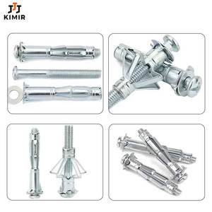 Cheville <span class=keywords><strong>creuse</strong></span> en acier au carbone zingué M4-M8 pour plaques de plâtre / cloisons sèches / briques creuses - Product Image 2