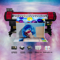 Para impresora de sublimación Eco de gran formato para solvente XP600 H53S máquina de rollo a rollo RICOH cabezal de impresión 1,8 m 3,2 M I3200 I1600 para
