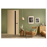 Ace Portes intérieures sur mesure pour maisons Ton vert Couleur Intérieur Porte arrondie en bois Style populaire Portes intérieures pour la maison