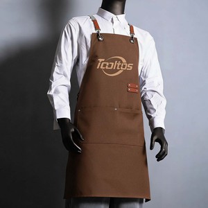 Delantal <span class=keywords><strong>de</strong></span> Lona Personalizado con Bolsillo, Logotipo Bordado Duradero, para Restaurante, Cocina, Joyería, <span class=keywords><strong>Taller</strong></span>, Herramientas <span class=keywords><strong>de</strong></span> Joyería - Product Image 1