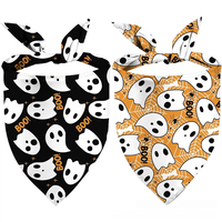 Nouvelle Tendance : Bandana de Noël Personnalisé pour Chien, Écharpe de Fête pour Chat (Citrouille, Maïs Sucré) – Accessoires pour Chiens et Chats