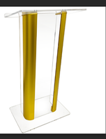Stand de pupitre personnalisé en plexiglas Perspex, en acrylique, pour église