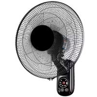 Ventilateur mural électrique CA de marque premium, 16/18 pouces, avec minuterie et 5 pales