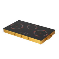 VBGK 220v 110v 120v  Réchaud électrique portable individuel en bois couleur induction cuisinière en céramique