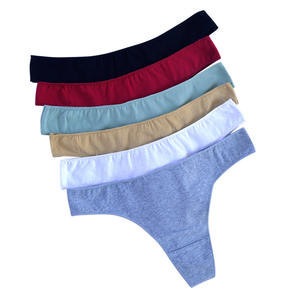 Slip a <span class=keywords><strong>Perizoma</strong></span> in Cotone da Donna, Traspirante e Invisibile, Comodo per Sport e Uso Quotidiano - Product Image 5