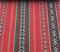 Palette arabe 100% polyester tissu jacquard, tissu Sadu utilisé dans le canapé, tapis de prière et ameublement pour le marché du Moyen-Orient