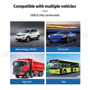 DC5-24V เครื่องวัดความเร็ว GPS สำหรับรถยนต์แบบมัลติฟังก์ชั่น HUD จอแสดงผลบนกระจกหน้ารถ พร้อมเข็มทิศ วัดความสูง อุณหภูมิ ความชื้น - Product Image 6