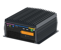 PC Industri Tanpa Kipas Seri EBOX-3000 dengan Intel Generasi ke-12, 13, 14 Core I9 I7 I5 I3 hingga 65W, 2LAN, 6COM, Ekspansi PCIe