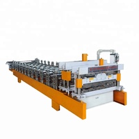 Machine de formage à froid de panneaux métalliques automatiques HaiDe pour la production de tôles de toiture en acier coloré