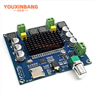 Papan Amplifier Digital Bluetooth 5.0 TDA7498 XH-A105 modul Audio Dual Channel daya tinggi 2*100W - Product Image 4