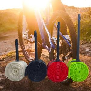 Tuyau de vélo de route ultra léger 700C, longueur 45/68/85 mm, en TPU avec valve en aluminium pour BMX, vélo de route et vélo de gravier - Product Image 2